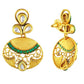 Green colour Earring