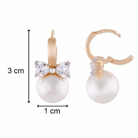 Amazon.com: White Pearl Earrings