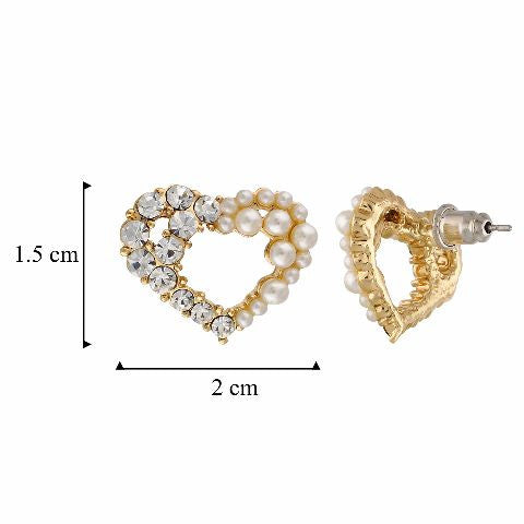 De Beers Jewellers 18kt White Gold Aura heart-shaped Diamond Stud Earrings  - Farfetch