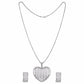 Grey colour Traditional design Pendant Set