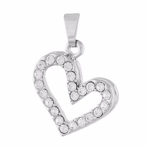 Single Heart Locket Link Bracelet 14k