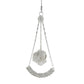 White colour Floral shape Earring