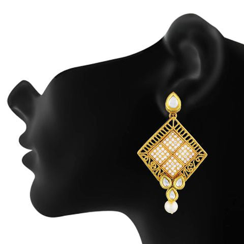 0.50ct Diamond Gold Earrings -Best Prices N Designs| Surat Diamond Jewelry