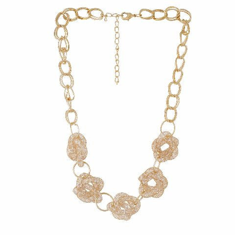 Wonderful Latest Gold Necklace Designs Divine Pot Antique Temple Jewellery  Online NL22275