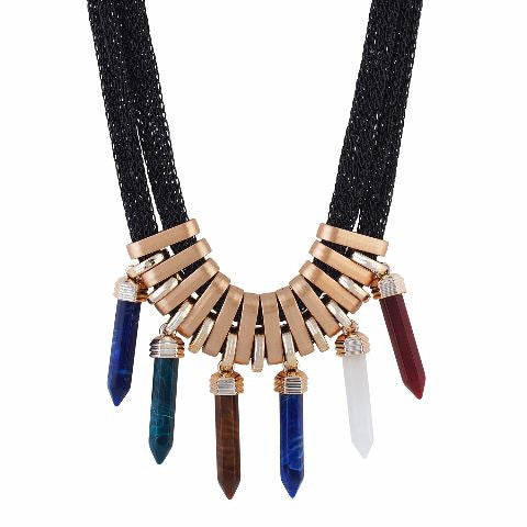 Pencil Shape colour Western design Necklace