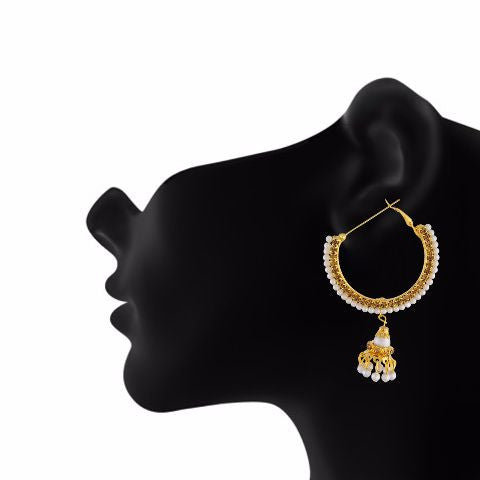 Buy Kanan Antique Chandbali Earrings | Tarinika