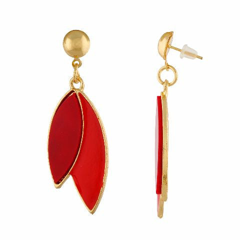 Red colour Western design Necklace Set