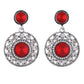 Red and Silver colour Round design Hanging for girls and women