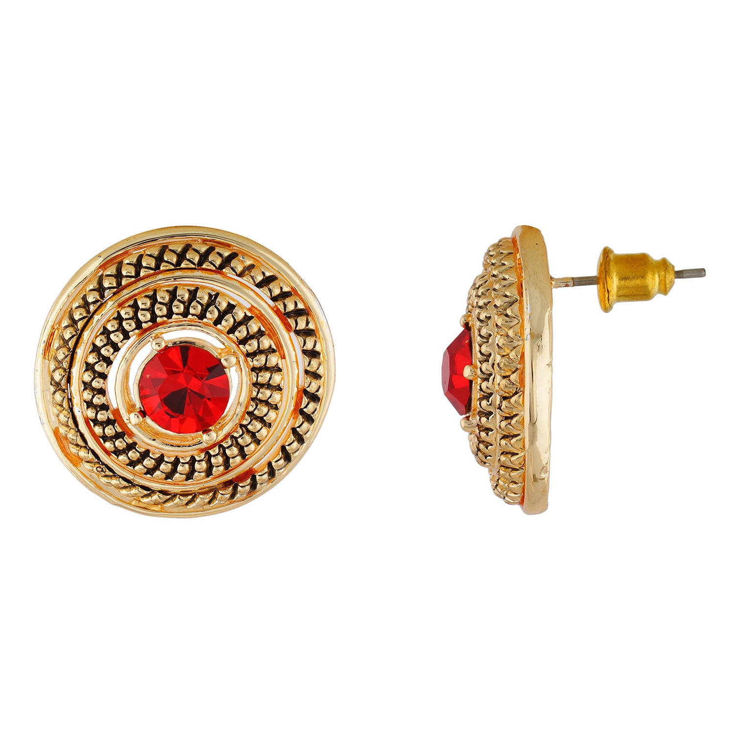 Red Coral Tribal Earrings | Asian Boutique Jewelry from New York | Yun  Boutique