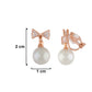 Glamorous Gold Colour Alloy Clip On Earrings for Girls