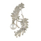 Designer Silver Colour Alloy Brooch for Men and Women