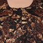 Printed Cotton Nighty For Women - Brown